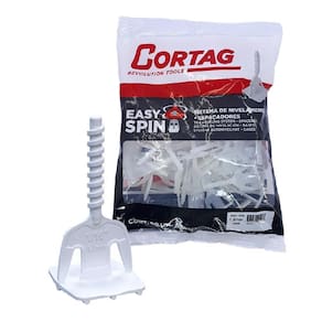 Nivelador Espaçador Easy Spin 1,5Mm Pacote 50Un 62592 Cortag