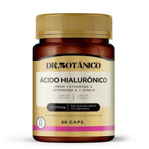 Acido Hialuronico + Vit C + Zinco 60 Capsulas Dr Botanico