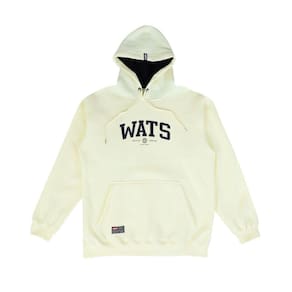 Moletom Colegial Wats Off White