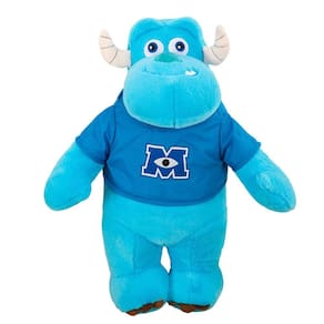 Pelucia Monstros Sa Sulley Com Camiseta Boneco 30Cm