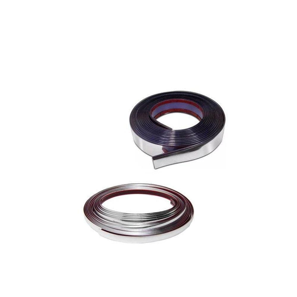 Friso Universal Cromado 25Mm - 10 Metros