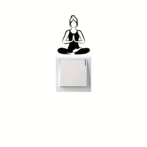 Adesivo Para Interruptor Yoga