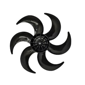 Helice 6 Pas 30Cm Preta Mk Mondial Para Os Modelos De 30Cm