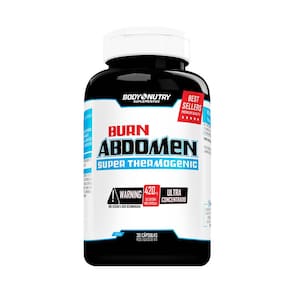 Burn Abdomen, pote 30 cápsulas, Body Nutry