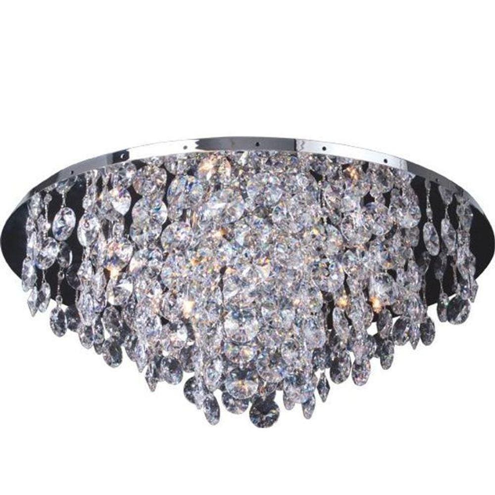 Plafon De Cristal Téia Para Led