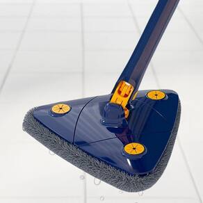 Mop Triangular Portátil Para Limpeza Rápida E Eficaz