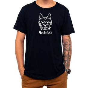 Camiseta Pet Yorkshire Terrier Cão Cachorro Presente Natal