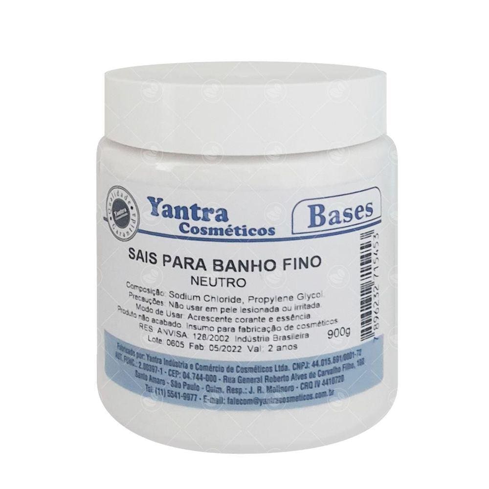 Sais De Banho Fino Para Banho Esfoliação Relaxante - 900G