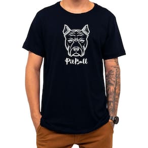Camiseta Pet Pit Bull Cachorro Cão Raça Presente Natal Roupa