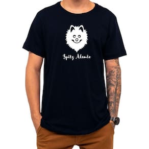 Camiseta Pet Spitz Alemão Lulu Pomerânia Cachorro Raça Cão