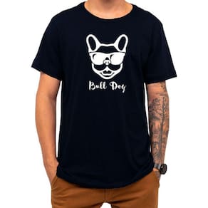 Camiseta Pet Bulldog Francês Cão Cachorro Raça Present Natal