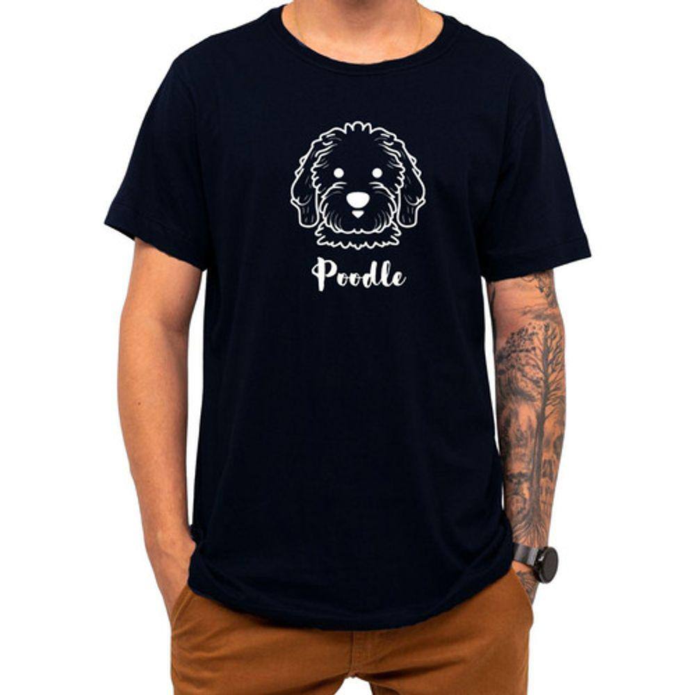 Camiseta Pet Poodle Cachorro Cão Raça Presente Natal Roupa