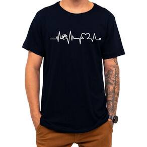 Camiseta Pet Love Cachorro Gato Amor Coração Presente Natal