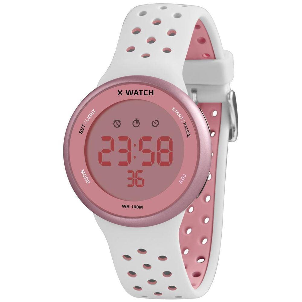 Relógio X-Watch Feminino Ref: Xfppd040W Bxbr Esportivo