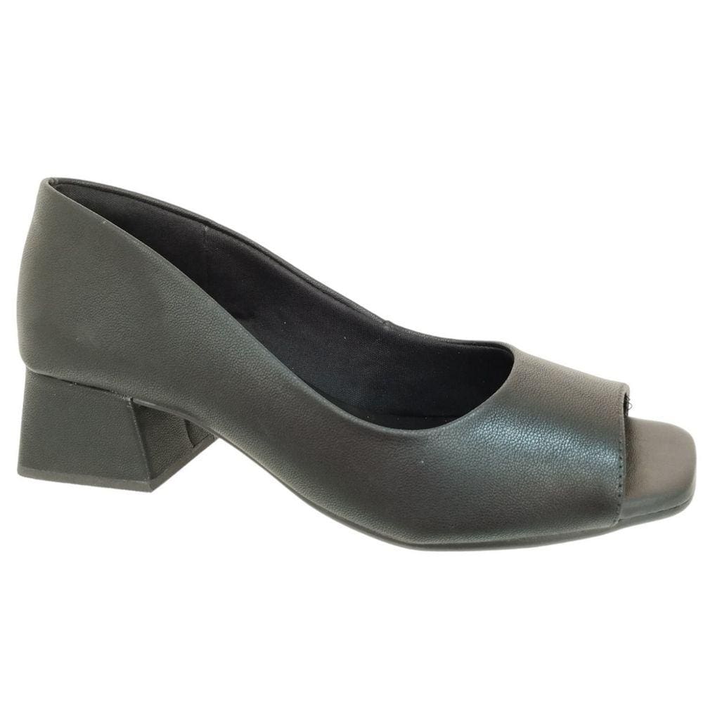 Salto Feminino Scarpin Bebece Napa Bico Aberto T5267-338