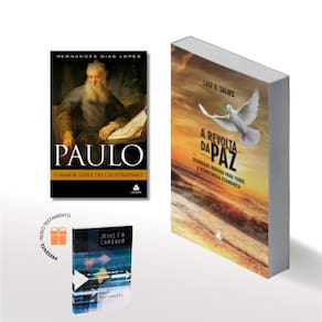Kit 2 Livros A Revolta da Paz + Paulo, Maior Líder do Cristianismo
