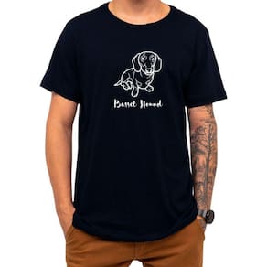 Camiseta Pet Basset Hound Cachorro Cão Raça Presente Natal