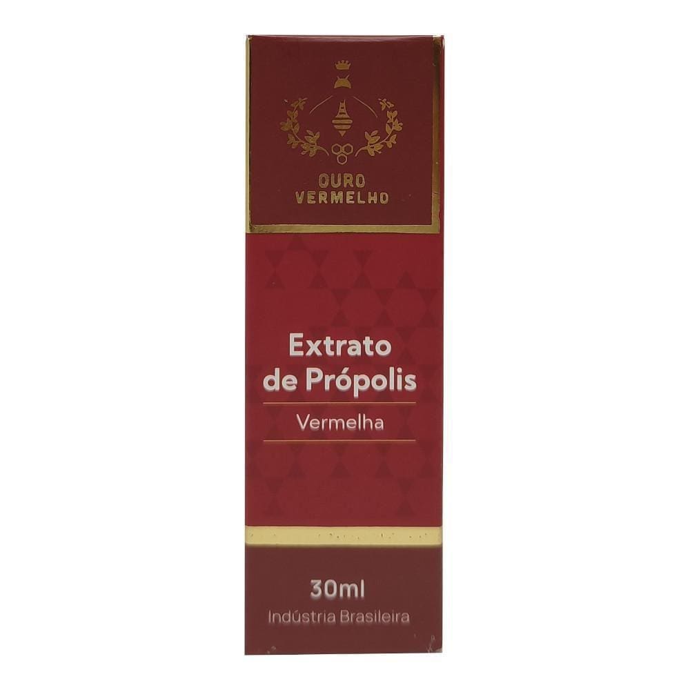 Extrato De Própolis Vermelha 30Ml - Ouro Vermelho