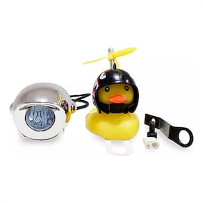 Farol de milha Led 30W Automotivo Luz Auxiliar Angel 12V/24V + Patinho de borracha DJ415RUAR