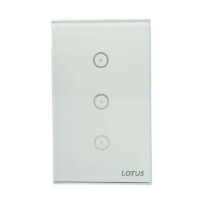 Interruptor Inteligente 3 Botões Zigbee 4X2 - Branco 64/1