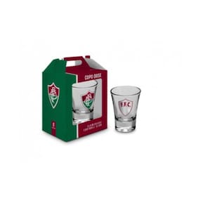 Copo Dose Shot Individual Fluminense Tricolor - Licenciado