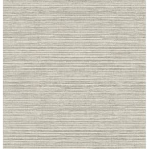 Papel De Parede Natural Fx 2 Aspecto Têxtil Cinza G45520