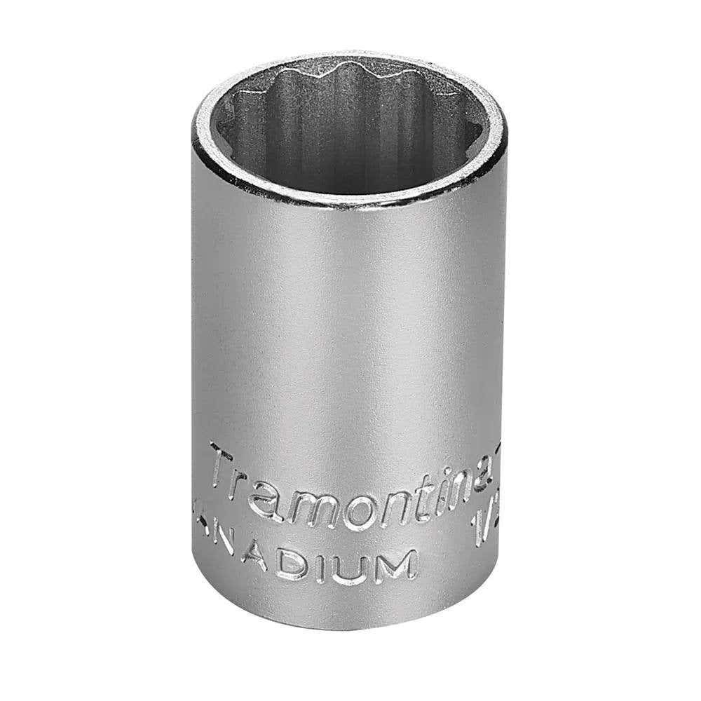 Soquete Estriado Encaixe 1/2 POL x 17mm 44833117 TRAMONTINA