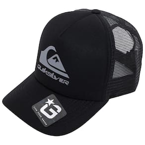 Boné Quiksilver Aba Curva Trucker 3D WT24 Preto