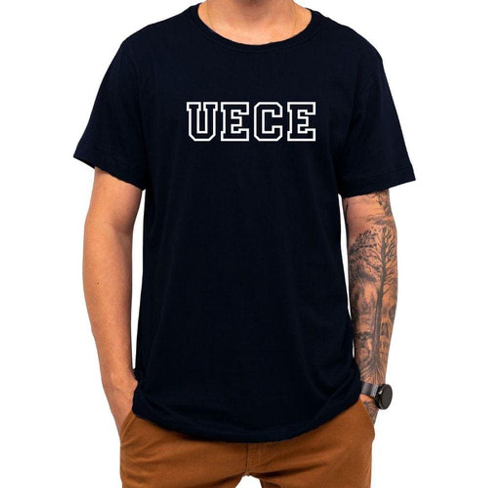 Camiseta Faculdade Uece Universidade Estadual Ceará Estampa