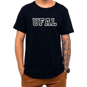 Camiseta Faculdade Ufal Universidade Federal Alagoas Estampa