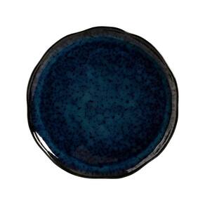 Conjunto 6 Pratos Raso Cerâmica Marina Preto 28cm - Scalla