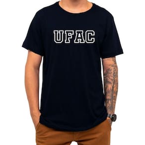 Camiseta Faculdade Ufac Universidade Federal Do Acre Estampa