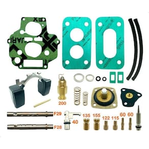 Kit Carburador+ Gicle Escort Verona 1.6 Cht Weber460 Álcool