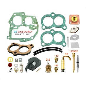 Kit Carburador+ Gicle Monza 1.8 2.0 86/91 Gasolina Brosol 2E