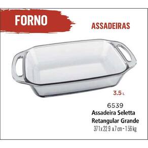 03 Assadeiras De Alça Retangular 3,5Lts Grande - Marinex