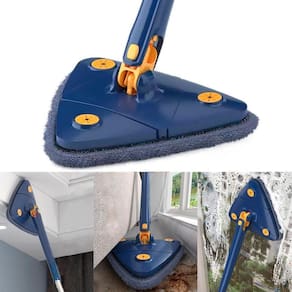 Mop Triangular Dobrável Multiuso Para Casa E Carro