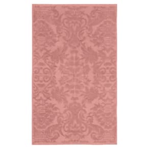 Kit 3 Pcs Toalha De Banho Teka Florença Rosa Tam.70X140