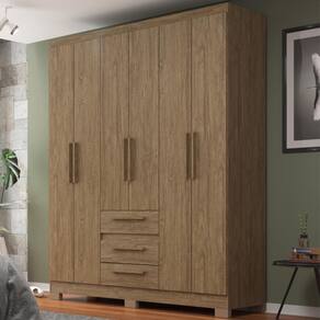 Guarda-Roupa 6 Portas 3 Gavetas Rp3636 Decibal