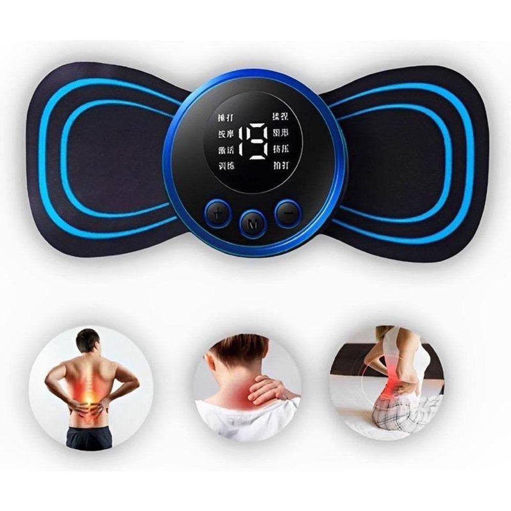 Massageador Portátil Recarregável Dor Pescoço Coluna Cor