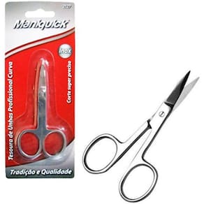 Tesoura De Unha Profissional Curva Inox 9 Cm - 10835