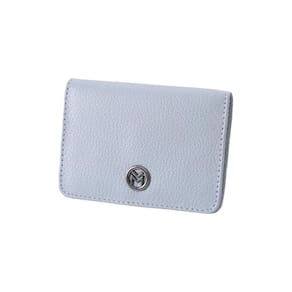 Carteira Porta Cartão Slim Fino 100% Couro Mariart 554 Azul