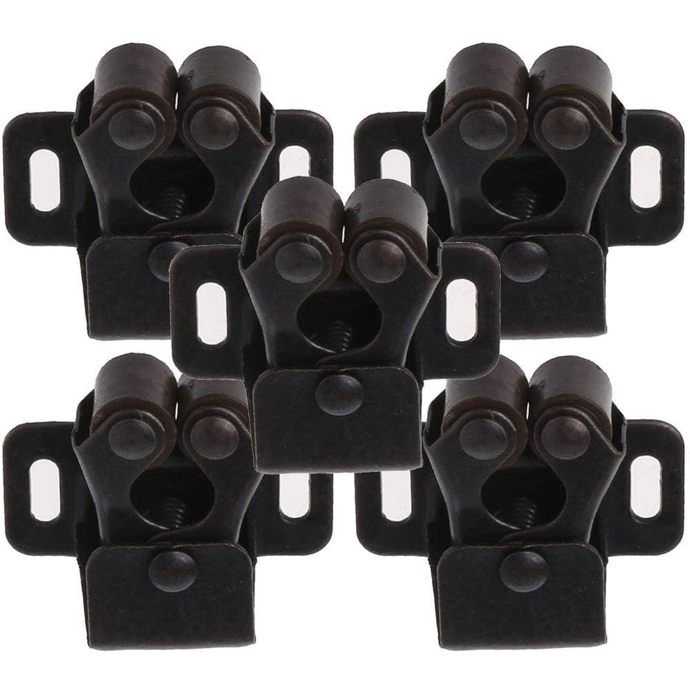 Kit 5 Fecho Rolete Preto De Pressão Gecele