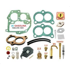 Kit Carburador+ Gicle Kadett 1.8 2.0 89/91 Gasolin Brosol 2E