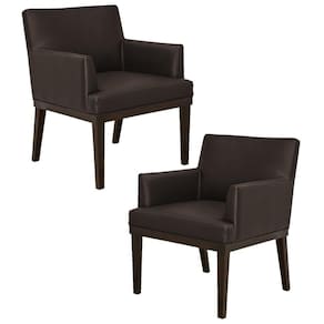 02 Poltronas Vitória W01 Marrom Escuro Mpozenato