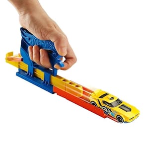 Lançador Hot Wheels FTH84 City Básico com Carro