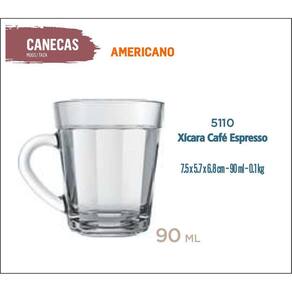 12 Xícaras Americano Café Expresso Curto Quentão 90Ml