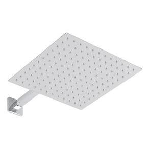 Ducha Quadrada Cromada Com Jato Articulado Stoc Slim