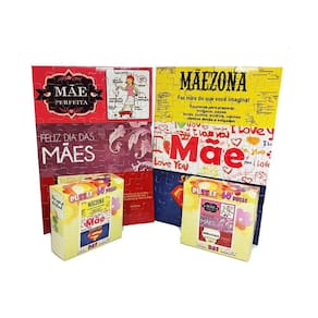 Kit 2 Quebra-Cabeças Frases E Mensagens Dias Das Mães 60