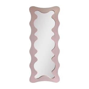 Espelho de Corpo Rosa 1,60x58cm Orgânico