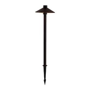 Luminária de Jardim Nordecor Kita 6485 Led 5W Bivolt Preto 3000K Luz Amarela